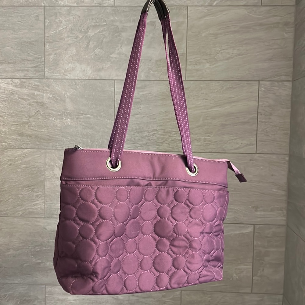Thirty One Vary You Versatile Bag Tote - Purple
Quilted Dots